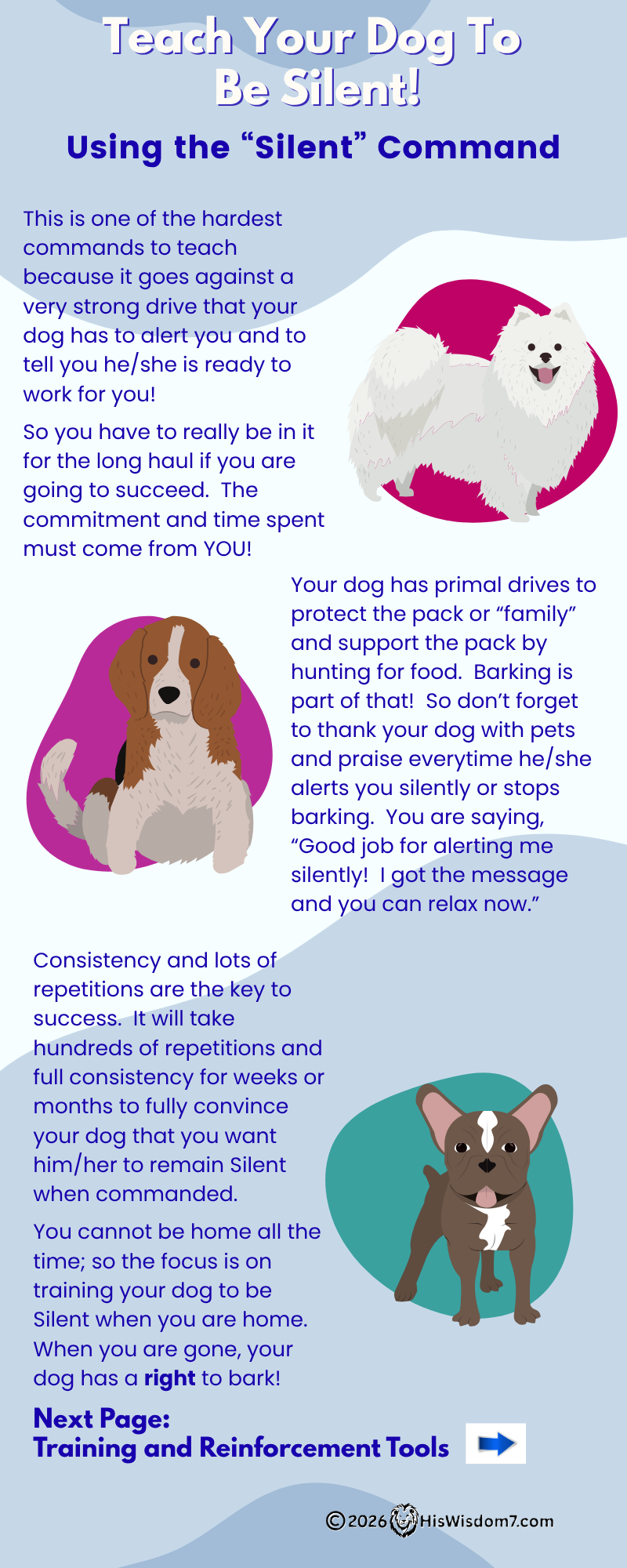 Teach Your Dog to Be Silent
