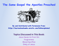 The Same Gospel That the Apostles Preached